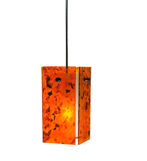 5"Sq Metro Magma Quadrato Mini Pendant