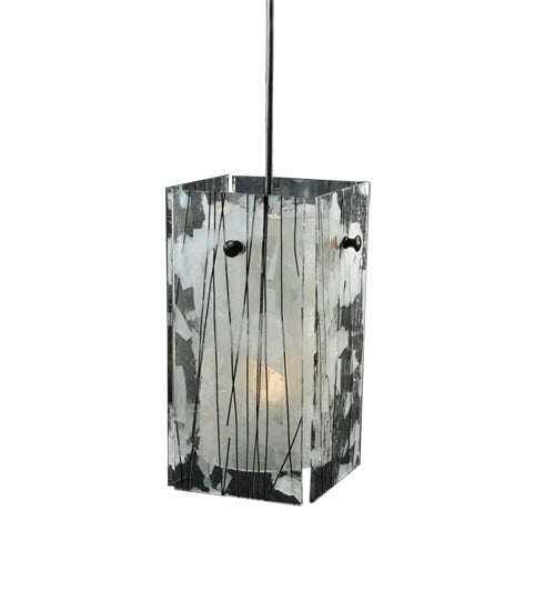 5"Sq Metro Branches Quadrato Mini Pendant