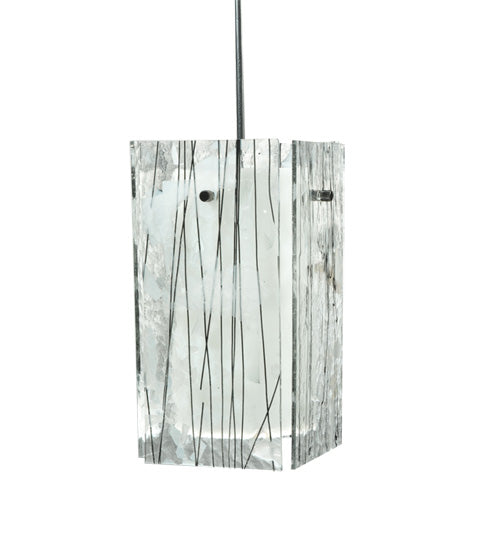 5"Sq Metro Fusion Branches Quadrato Mini Pendant