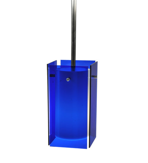 5"Sq Metro Blue Quadrato Mini Pendant