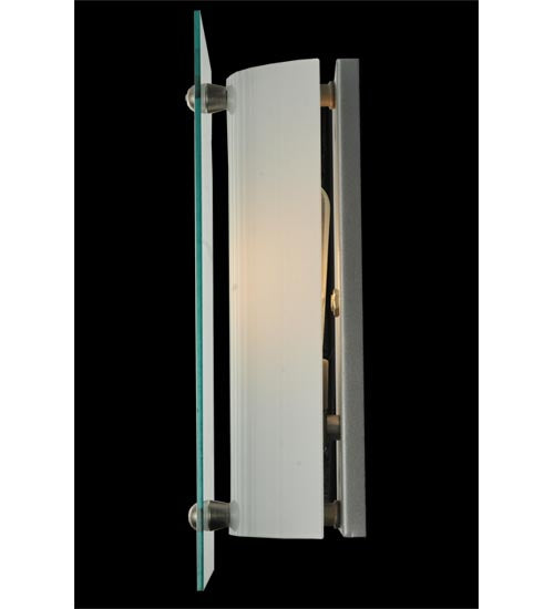 6"W Metro Fluted Quadrato Wall Sconce