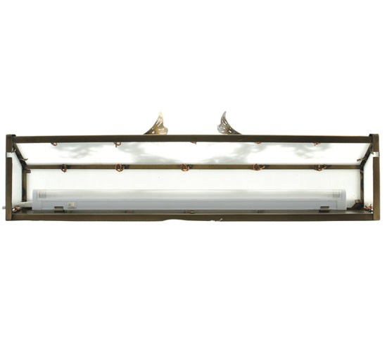 24"W Leaping Trout Vanity Light