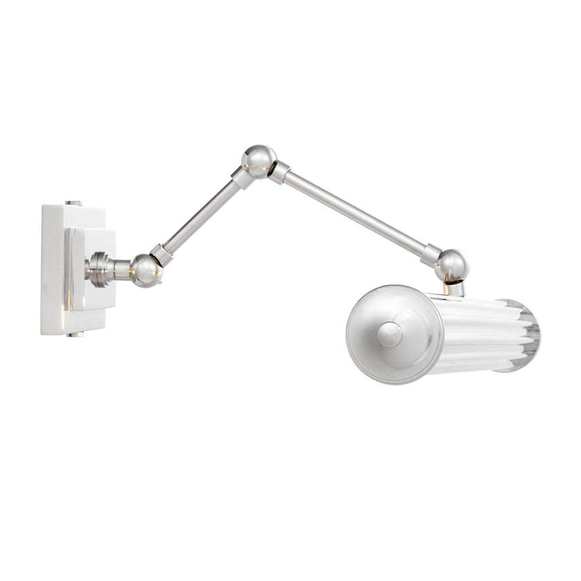 Wall Lamp Luca Nickel Finish L