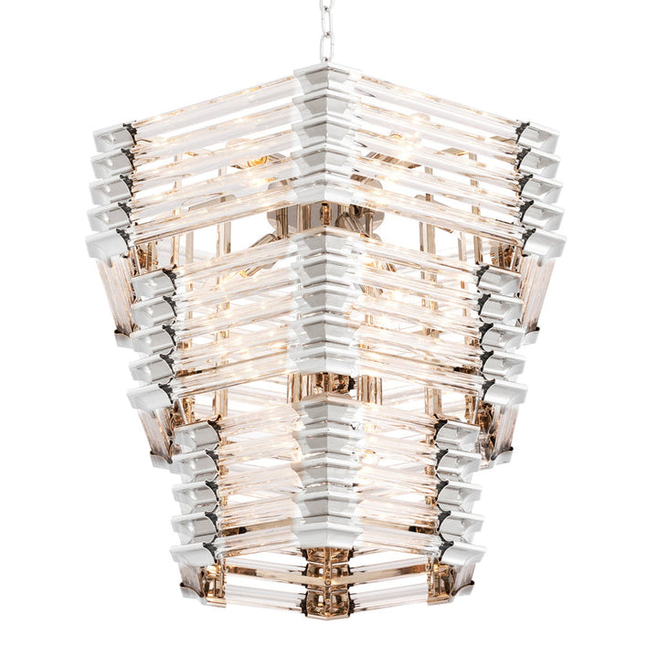 Chandelier Wren Nickel Finish