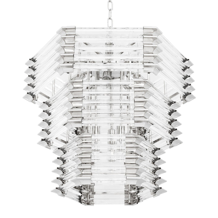 Chandelier Wren Nickel Finish