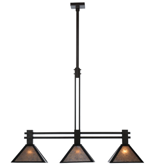 45" Long Soffe 3 Lt Island Pendant