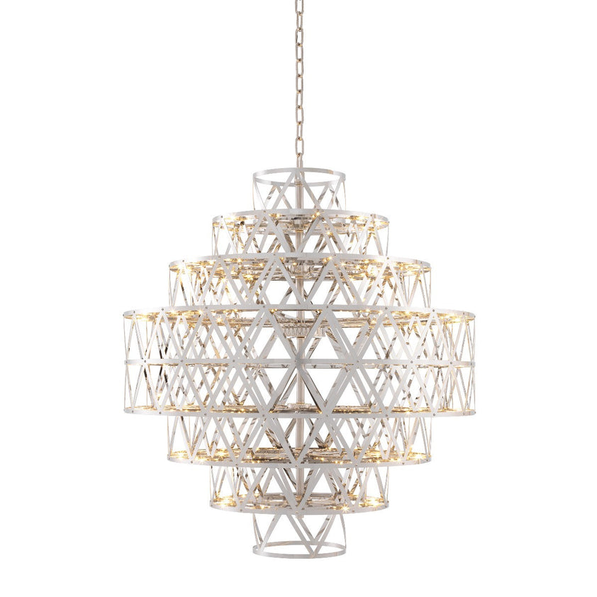 Chandelier Clinton Nickel Finish