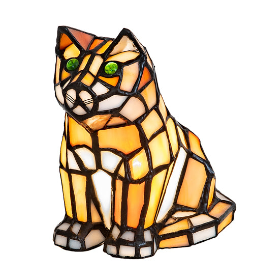 7" High Cat Accent Lamp