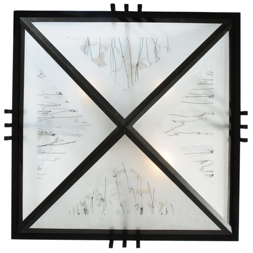 27" Square Lineage Metro Fusion Inverted Pendant