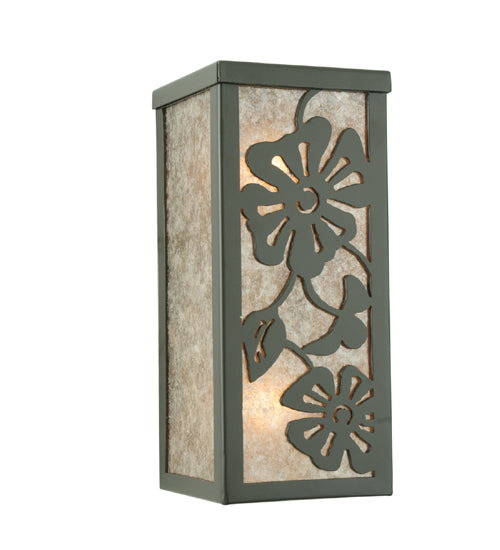 4.5"W Morning Glory Wall Sconce