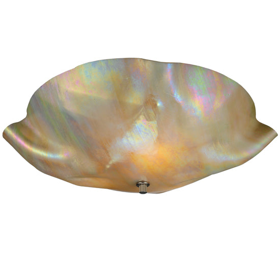 16" Wide Atelier Art Glass Flushmount