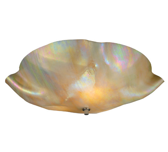 16" Wide Atelier Art Glass Flushmount