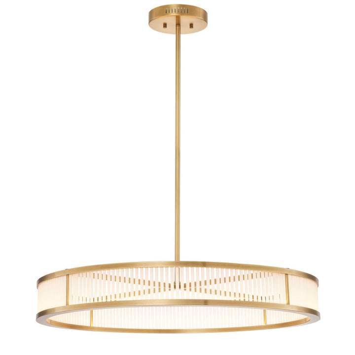 Chandelier Thibaud Antique Brass Finish