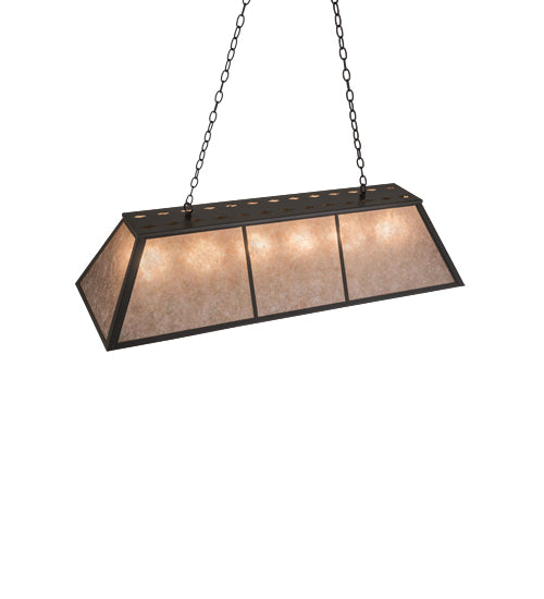 48"L Tri-Panel Oblong Pendant