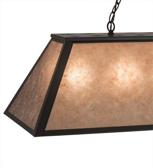 48"L Tri-Panel Oblong Pendant