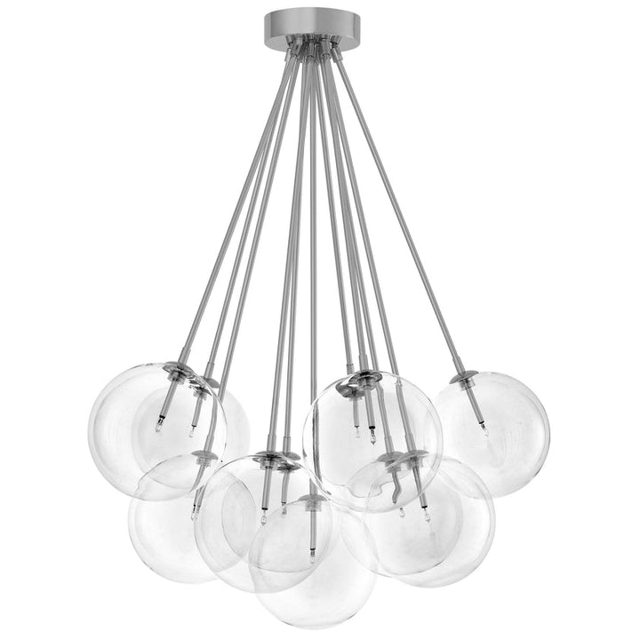 Ceiling Lamp Molecule Nickel Finish UL