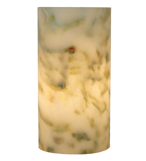 3.5"W Cylindre Light Green Jadestone Shade