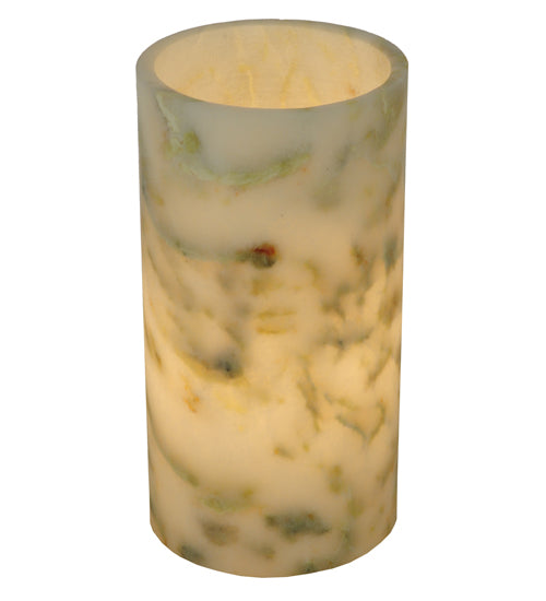 3.5"W Cylindre Light Green Jadestone Shade