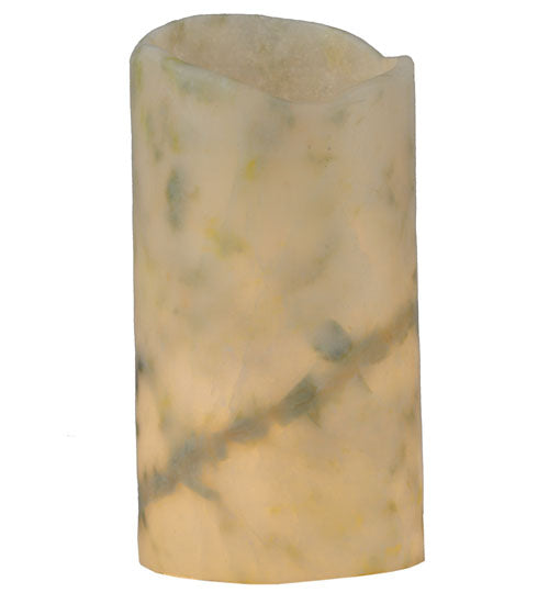 4"W Cylindre Light Green Jadestone Shade