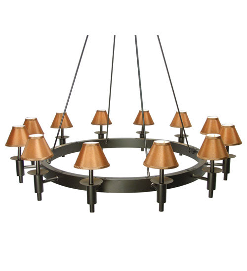 60" Wide Calais 12 Light Chandelier