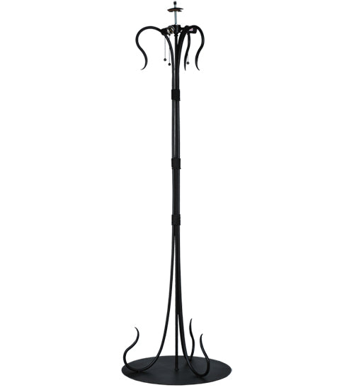 65"H Marina Fused Glass Floor Lamp