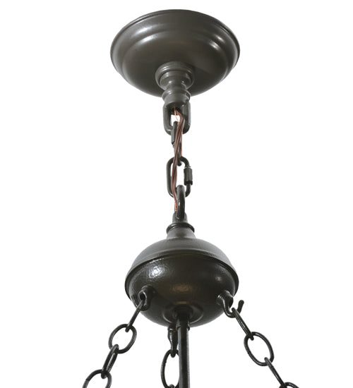 32"W Smythe Craftsman Inverted Pendant