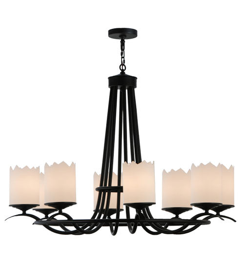 48"W Octavia 8 Lt Chandelier