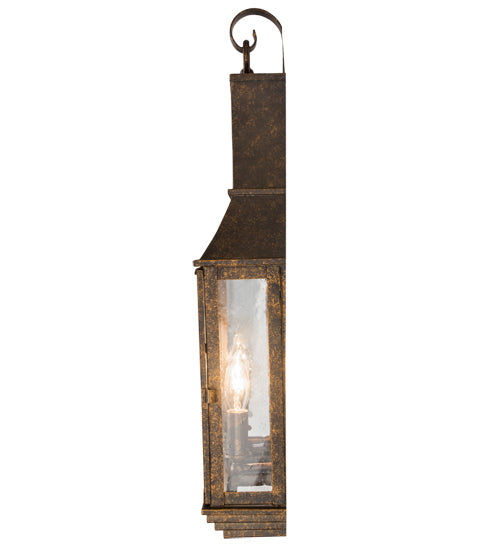 10"W Bastille Lantern Wall Sconce