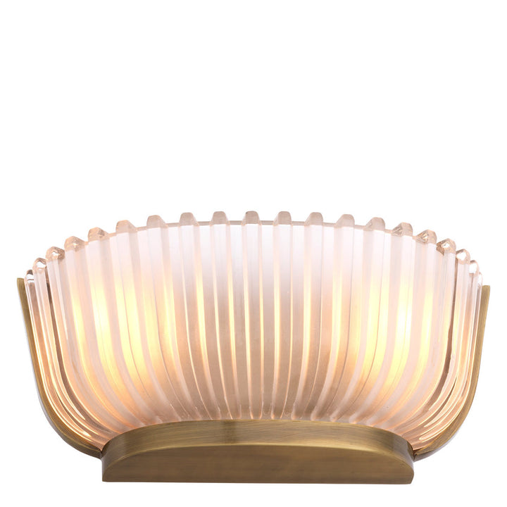 Wall Lamp Artos Vintage Brass Finish UL