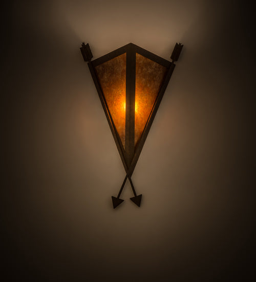 12"W Desert Arrow Wall Sconce