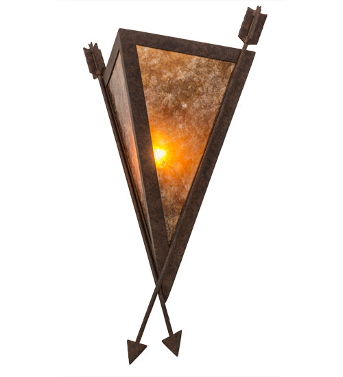 12"W Desert Arrow Wall Sconce