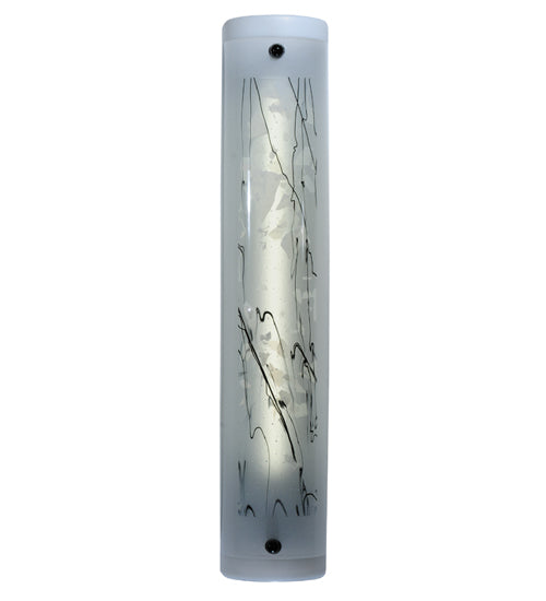 5"W Twigs Fused Glass Wall Sconce