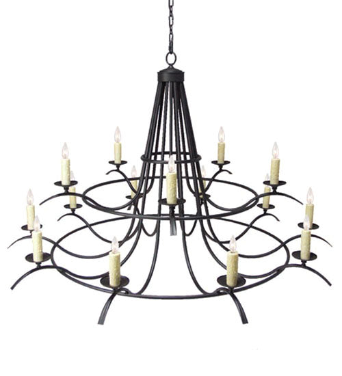 78" Wide Octavia 15 Light Chandelier