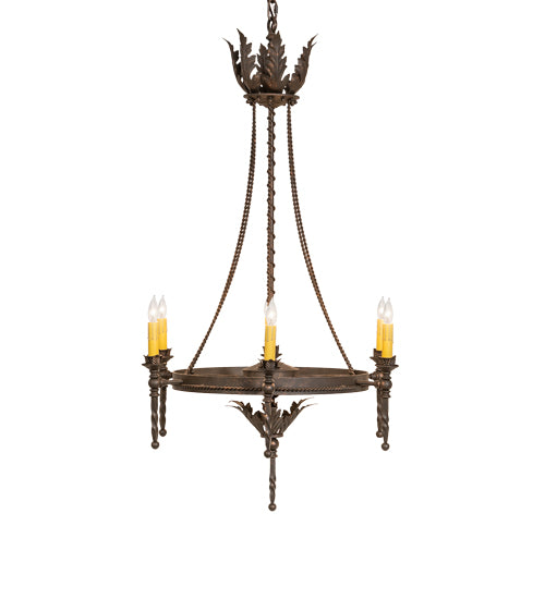 24" Wide Amaury 6 Light Chandelier