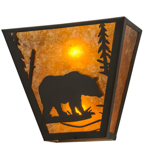 13"W Bear Creek Right Wall Sconce