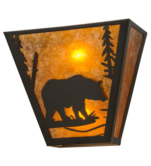 13"W Bear Creek Right Wall Sconce