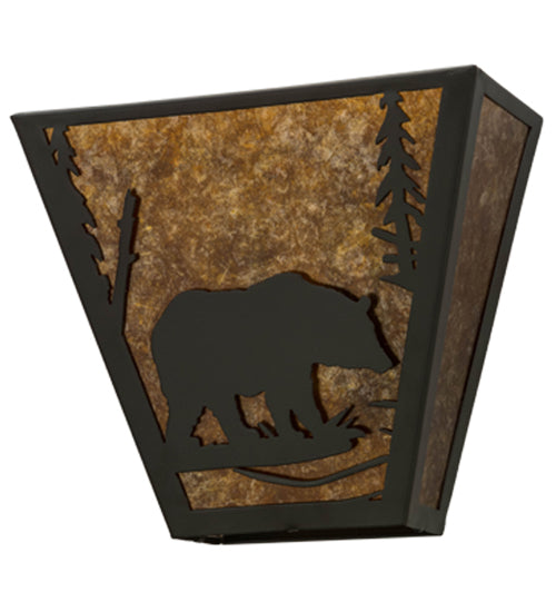 13"W Bear Creek Right Wall Sconce