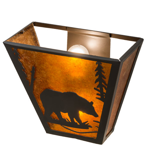 13"W Bear Creek Right Wall Sconce