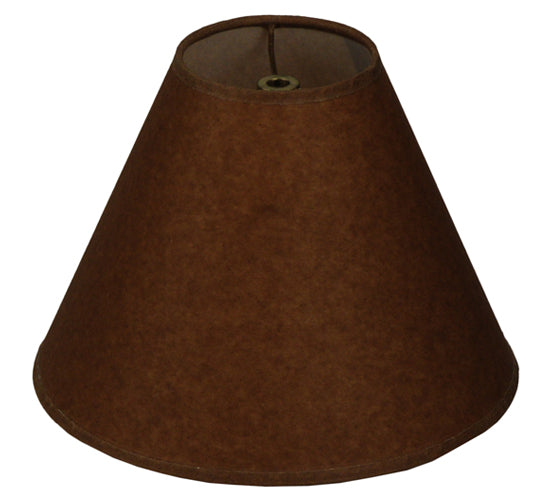 10"W X 7"H Taos Brown Parchment Shade