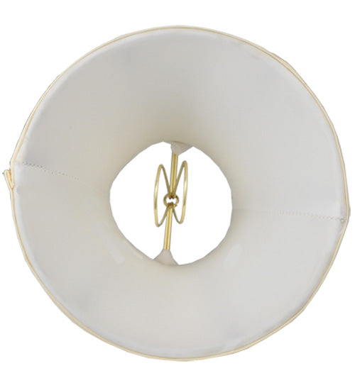 6"W X 5"H Trumpet Cream Fabric Shade