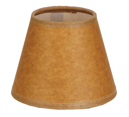 5"W X 4"H Taos Brown Parchment Shade