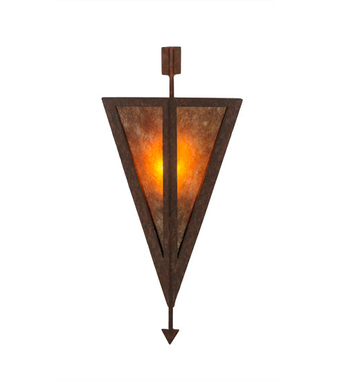 8"W Desert Arrow Wall Sconce