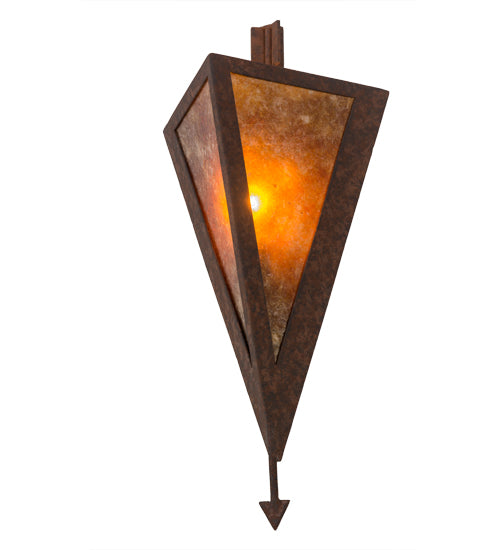 8"W Desert Arrow Wall Sconce