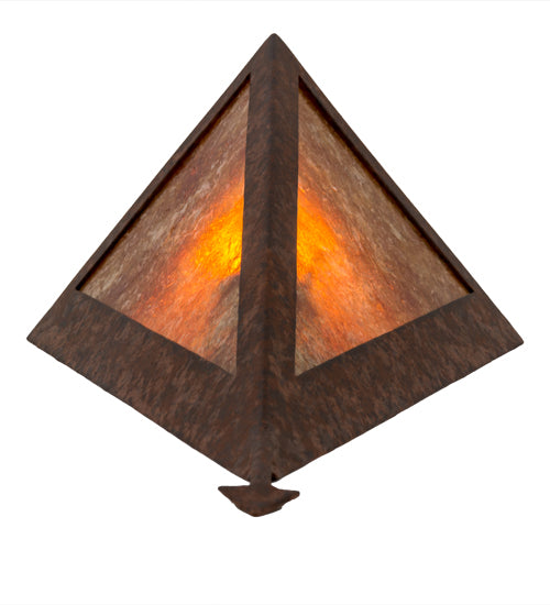 8"W Desert Arrow Wall Sconce