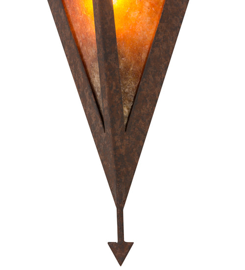 8"W Desert Arrow Wall Sconce