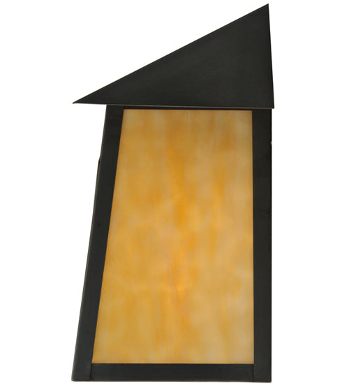 9"W Lake Clear Lodge Cabin Wall Sconce