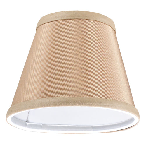 5"W X 4"H Faille Taupe Shade