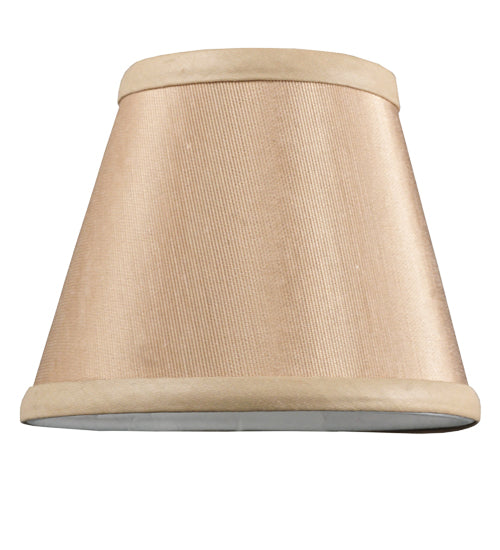 5"W X 4"H Faille Taupe Shade