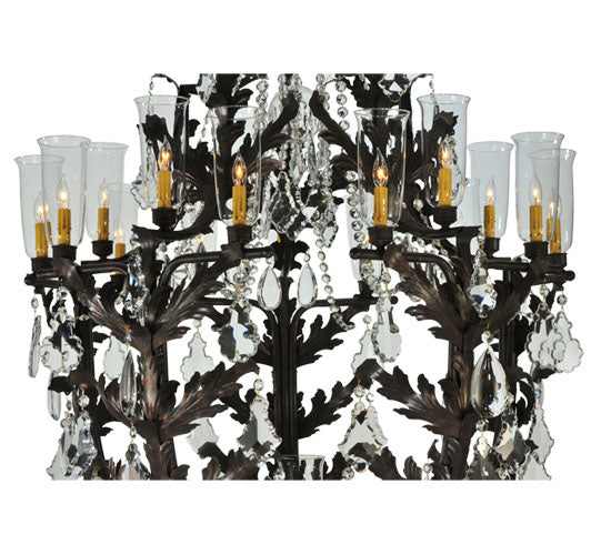 48"W French Baroque 16 Lt Chandelier