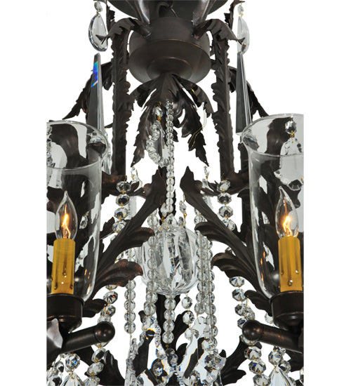 48"W French Baroque 16 Lt Chandelier